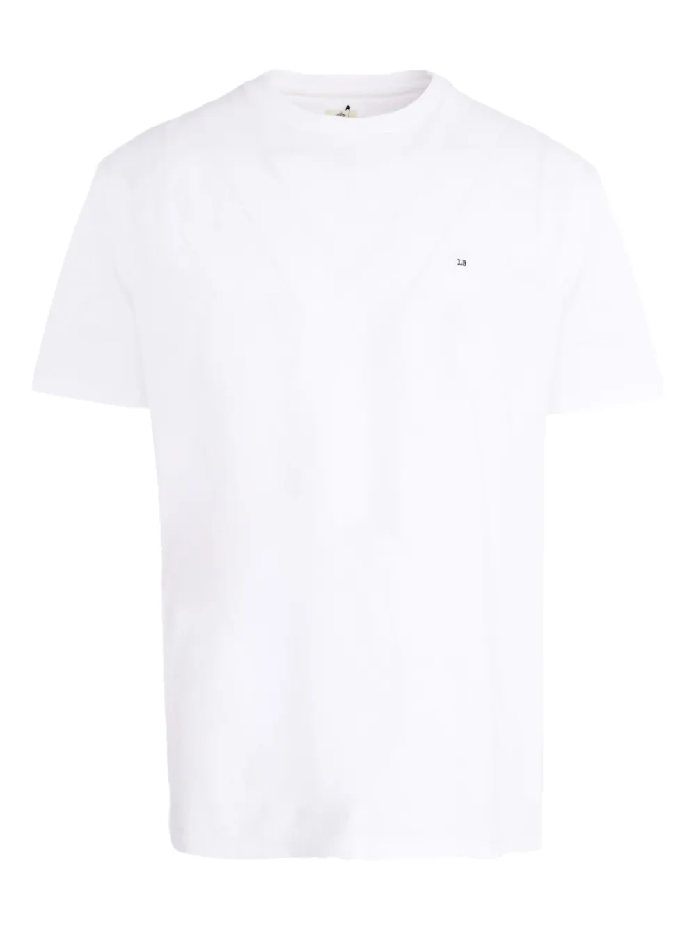 Luigi Borrelli logo-embroidered T-shirt | blanco | Image 1