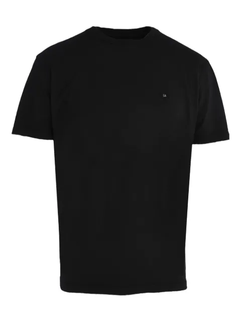 Luigi Borrelli logo-embroidered cotton T-shirt