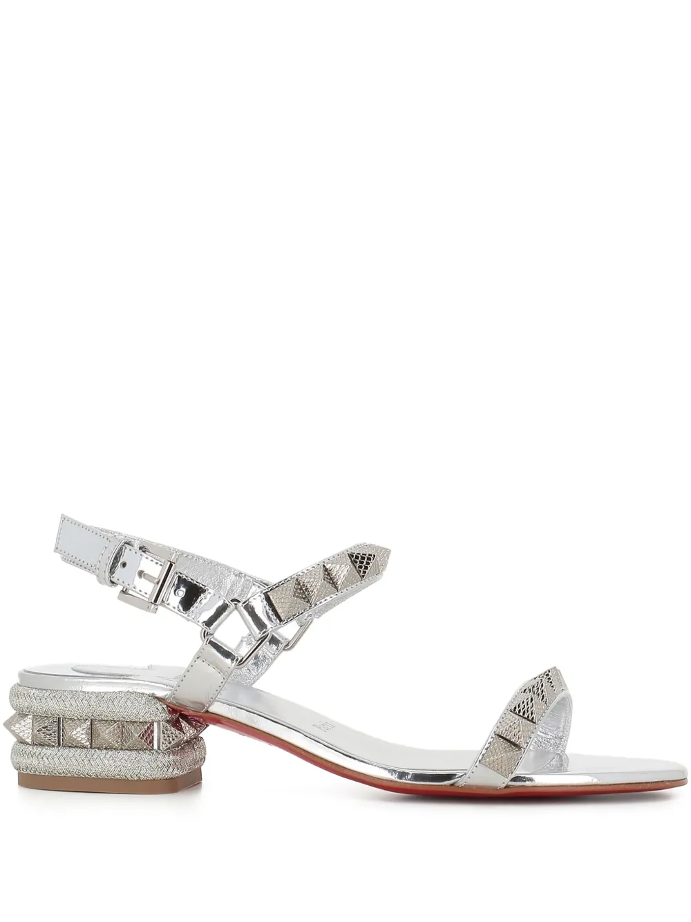Christian Louboutin sandalias Pyrasand | plateado | Image 1