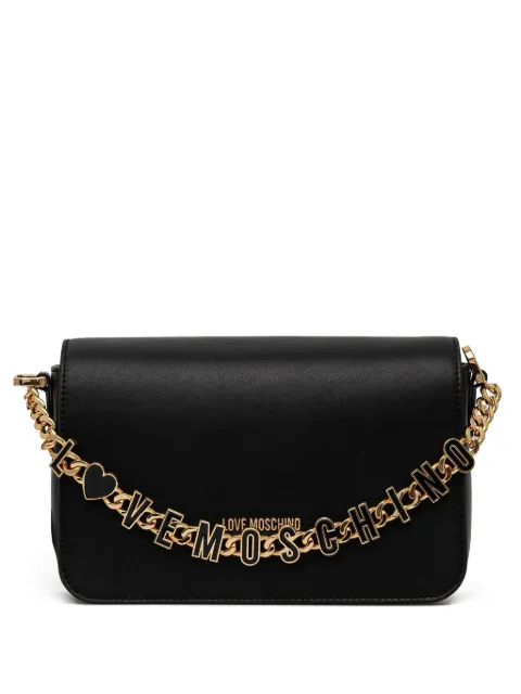 Love Moschino logo-charm tote bag