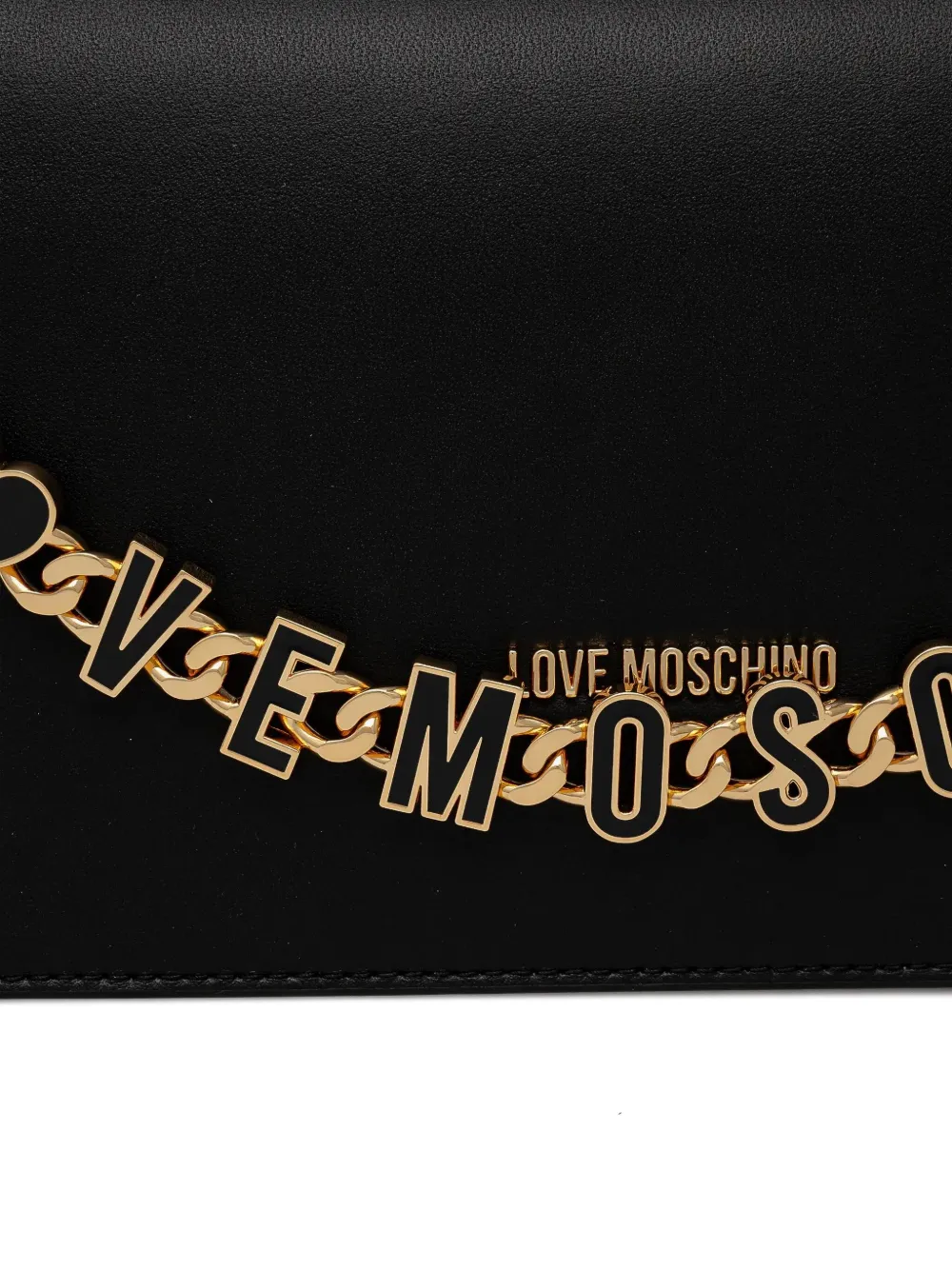 Love Moschino Shopper met logobedel Zwart
