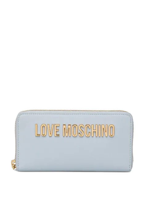 Love Moschino logo-lettering wallet