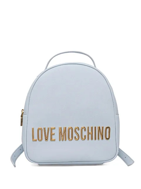 Love Moschino logo-lettering backpack