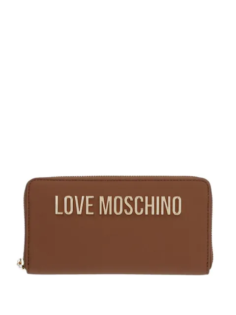 Love Moschino cartera con letras del logo