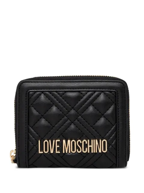 Love Moschino logo-lettering wallet