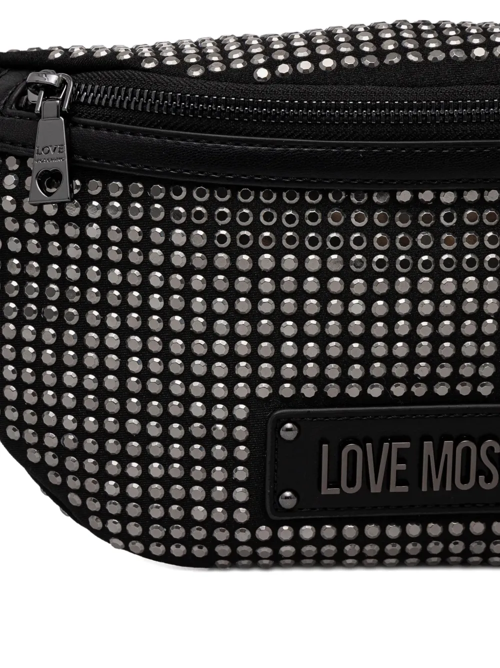 Love Moschino Heuptas met studs Zwart