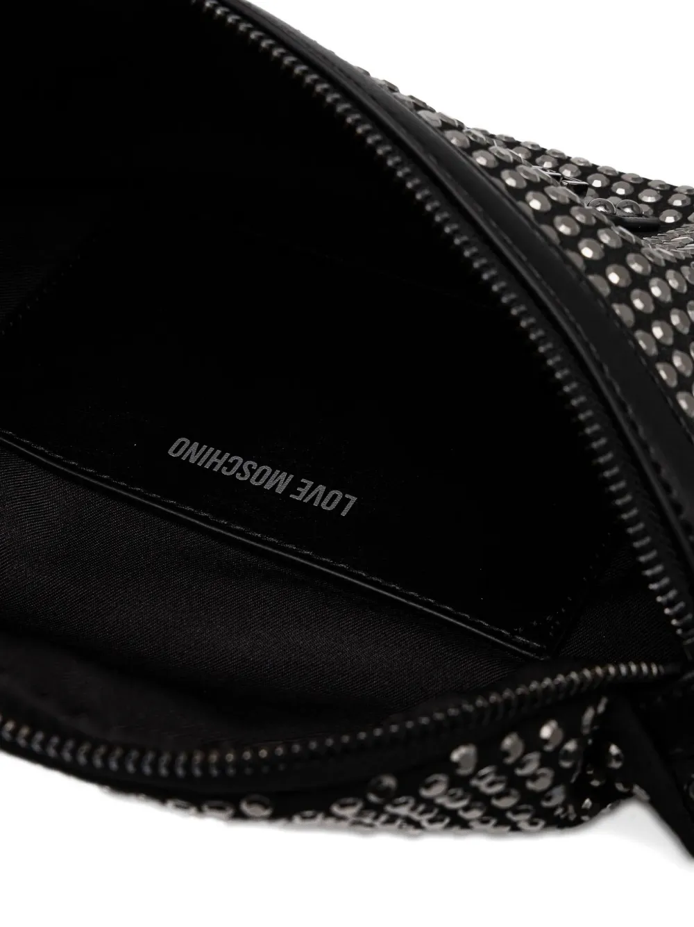 Love Moschino Heuptas met studs Zwart