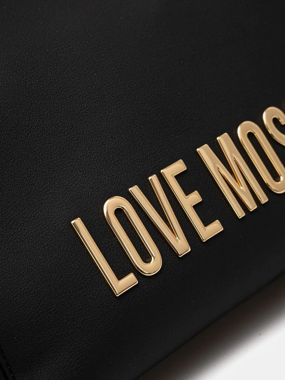 Love Moschino Shopper met logo Zwart