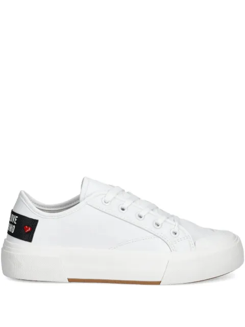 Love Moschino logo-patch sneakers