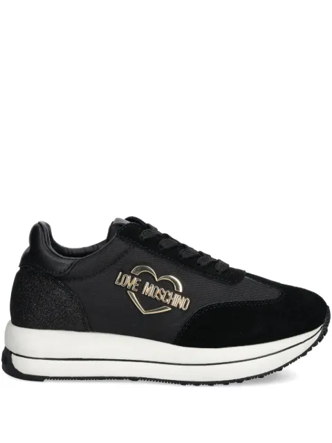 Love Moschino logo-plaque sneakers