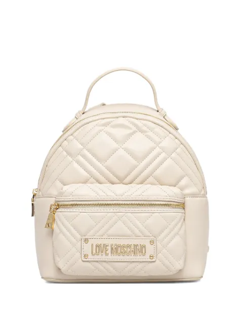 Love Moschino quilted backpack