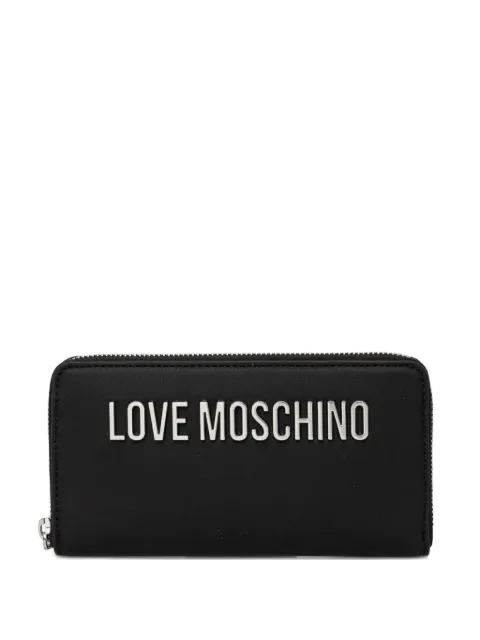 Love Moschino logo-lettering wallet