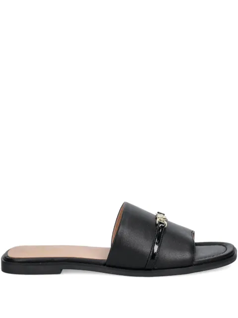Love Moschino heart-charm slides