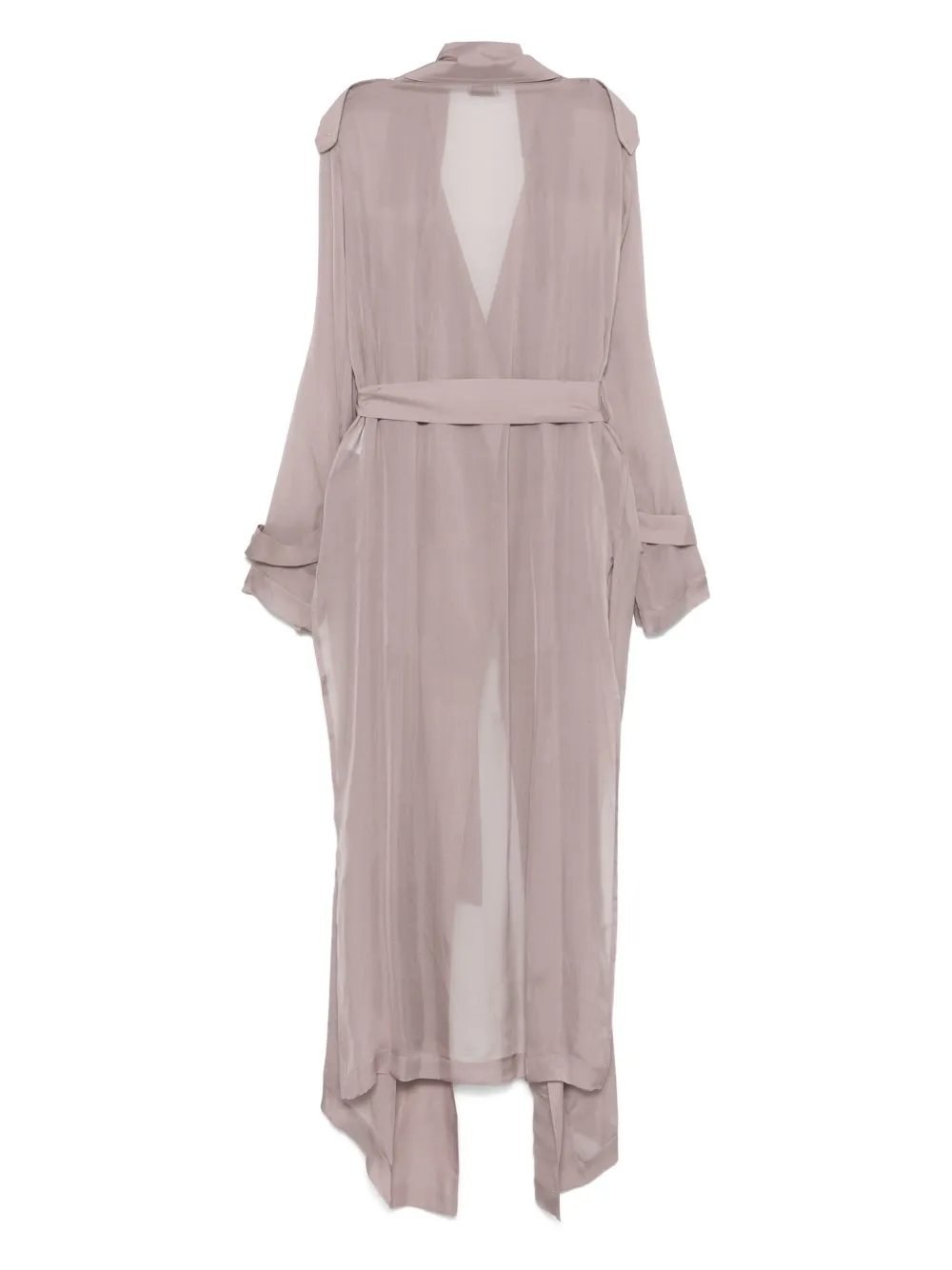 Alysi spolverino chiffon trench coat | Trench Coats & Raincoats | Image 2
