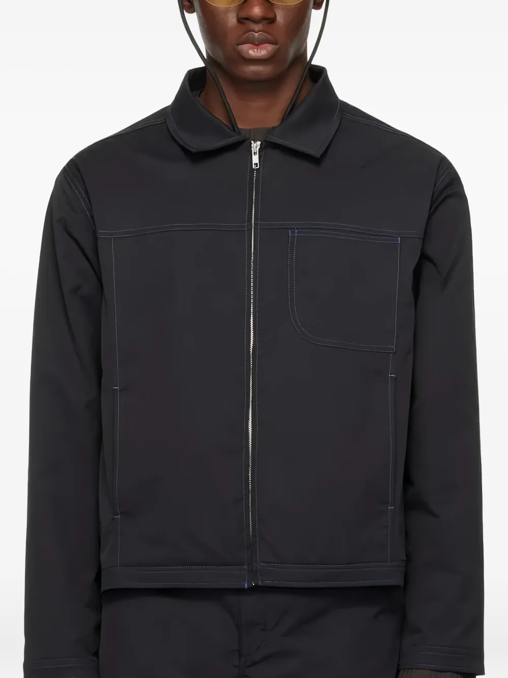 AFFXWRKS contrast-stitching jacket | Black | Image 1