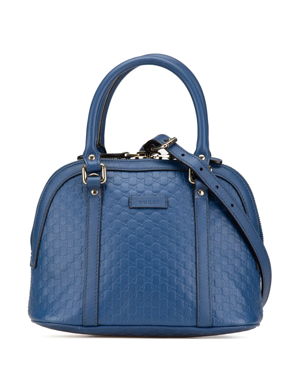 Gucci Pre-Owned 2000-2015 Mini Microguccissima Dome satchel - ブルー Gucci Pre-Owned 2000-2015 Mini Microguccissima Dome satchel - ブルー