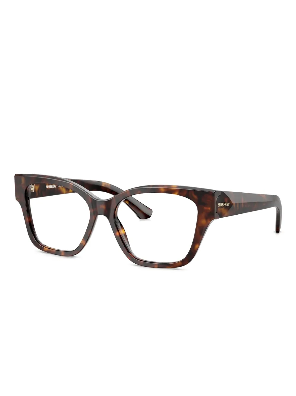 Burberry Eyewear tortoiseshell geometric frames | Image 2