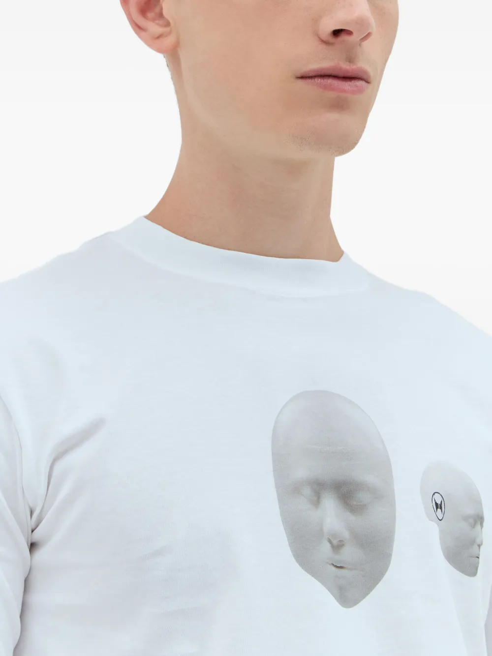 Affxwrks Graphic-print Cotton T-shirt In White