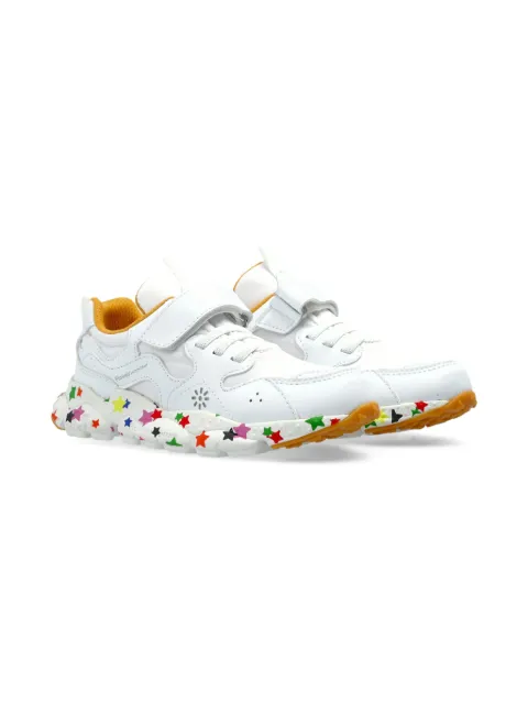 FLOWER MOUNTAIN KIDS  tenis con logo estampado
