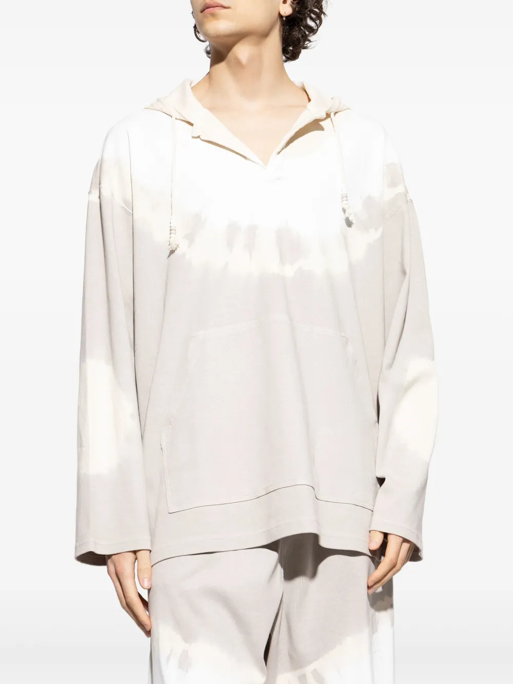 MM6 Maison Margiela Katoenen hoodie Beige