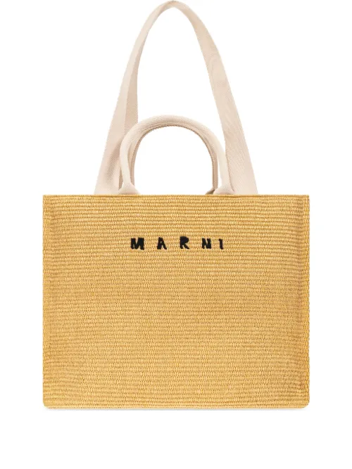 Grand sac à main à design structuré - Marni - Modalova