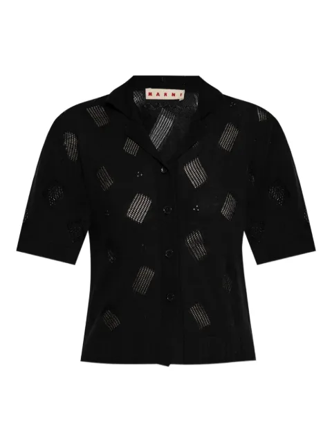 Marni embroidered shirt