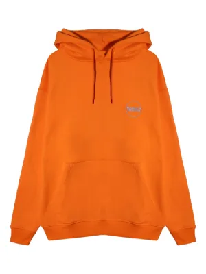 Boiler Room Cotton Hoodie | Orange | FARFETCH