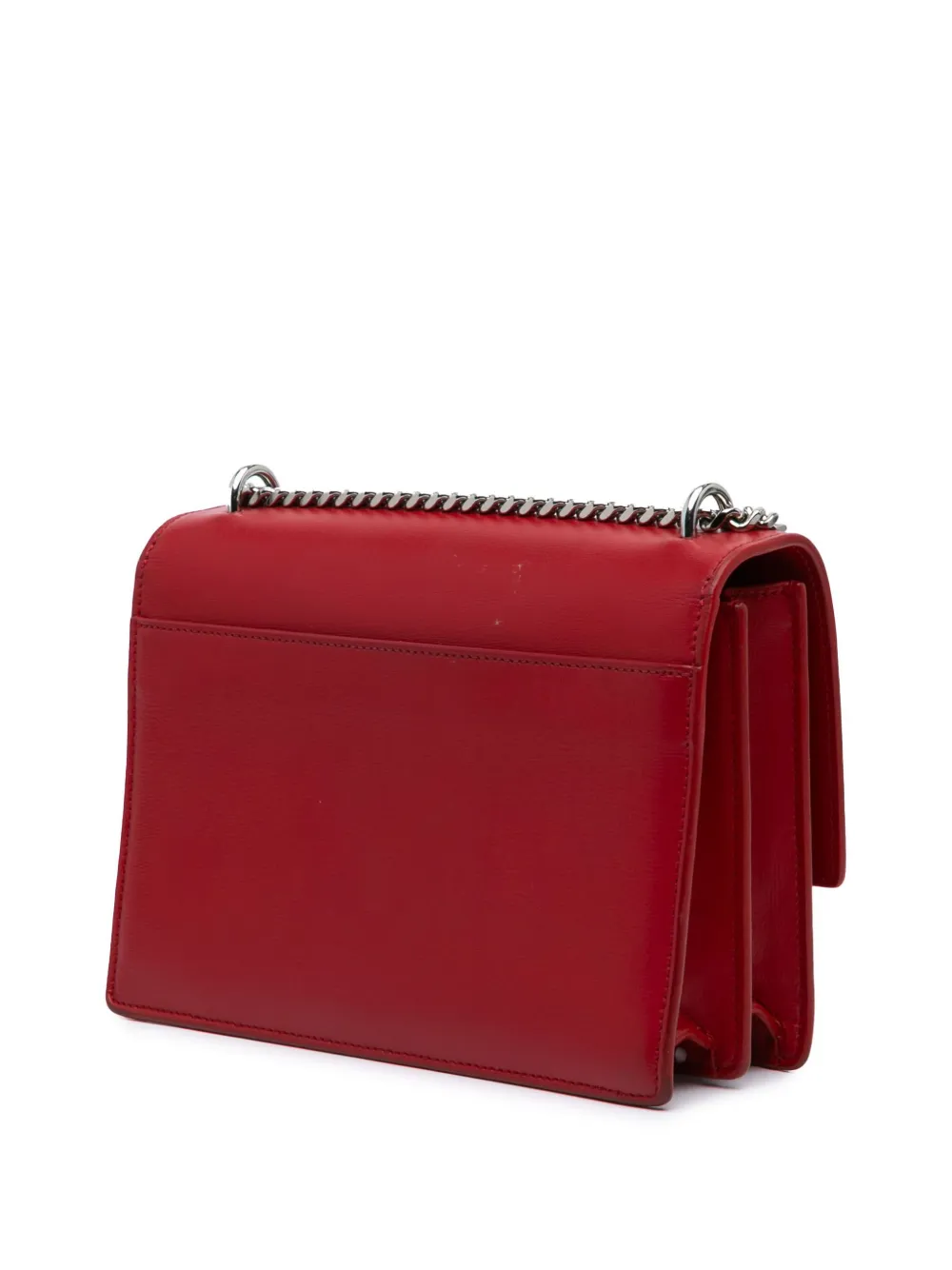 Saint Laurent Pre-Owned Borsa a tracolla Sunset media in pelle con monogramma 2018 | Pre-owned | Image 2