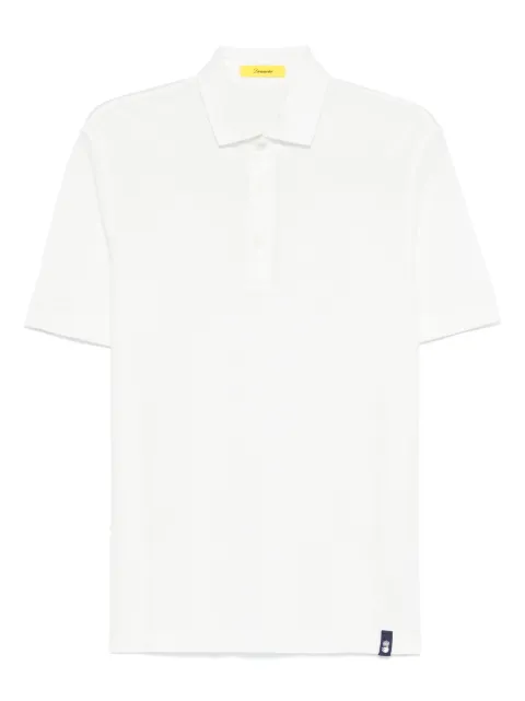 Drumohr logo-tag polo shirt