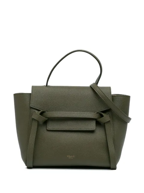Céline Pre-Owned 2019 Nano Grained Calfskin Belt Bag satchel