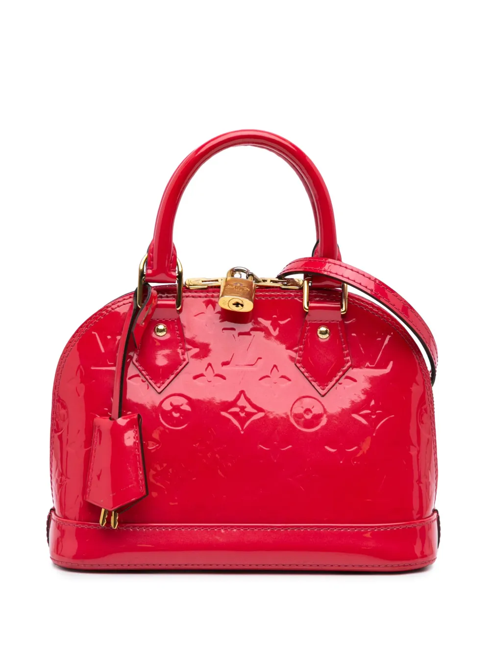 Louis Vuitton Pre-Owned 2016 モノグラム ヴェルニ アルマ BB サッチェルバッグ - ピンク Louis Vuitton Pre-Owned 2016 モノグラム ヴェルニ アルマ BB サッチェルバッグ - ピンク
