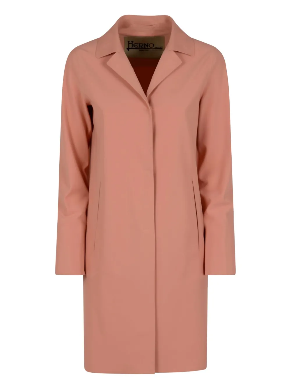 Herno abrigo con detalle en el cuello | rosado | Image 1