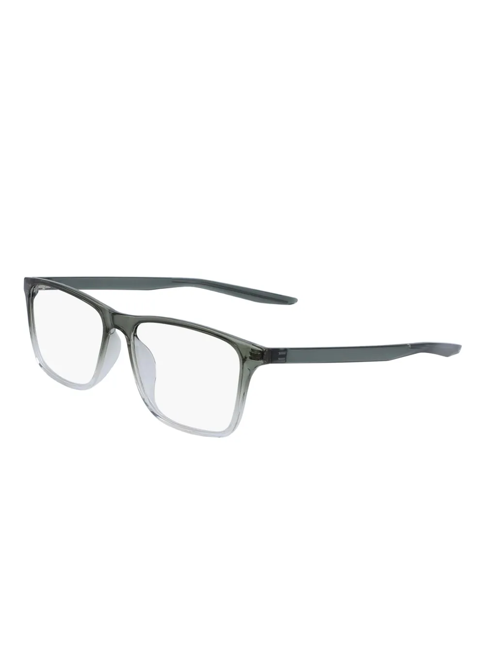 Nike Bril met rechthoekig montuur Groen