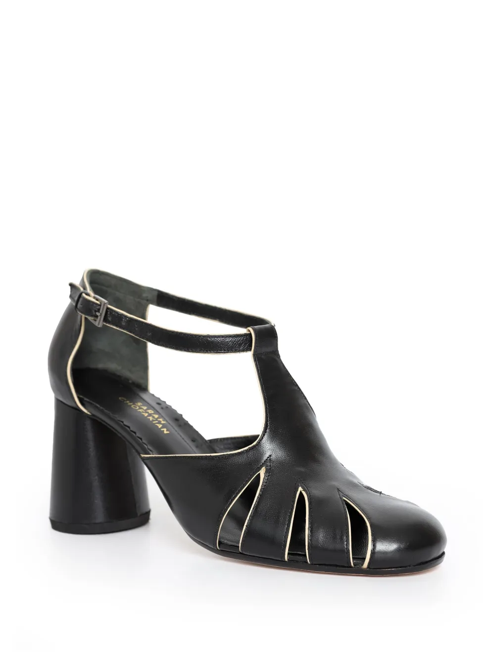 Sarah Chofakian 65mm Nohra pumps Black