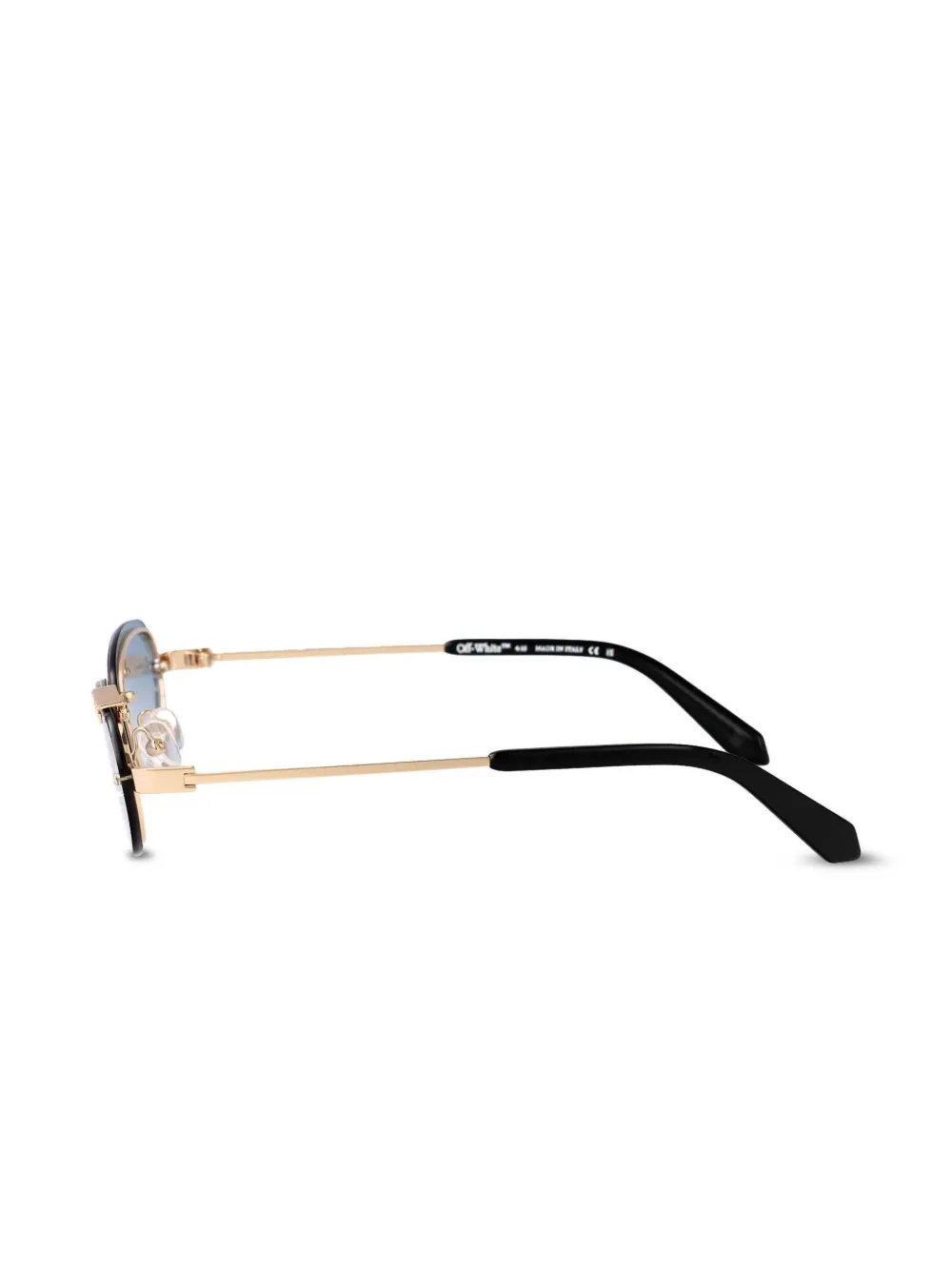 Off-White Eyewear Miami zonnebril Goud