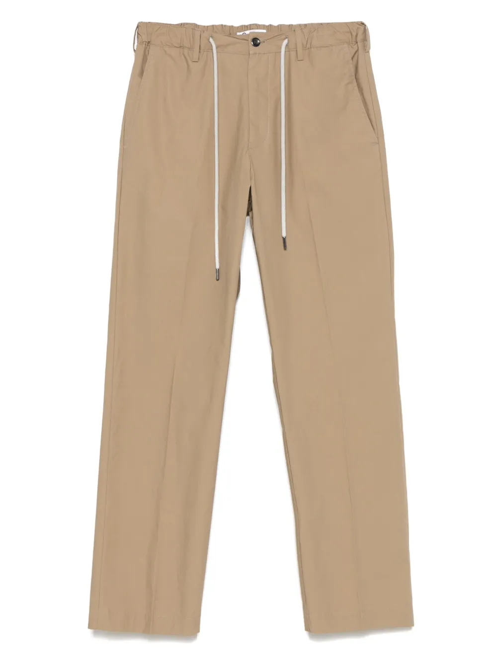Germano 1952 cotton straight-leg trousers - ニュートラル Germano 1952 cotton straight-leg trousers - ニュートラル