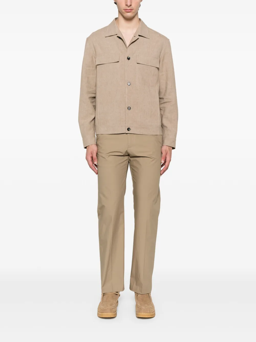 Germano 1952 Straight broek - Beige