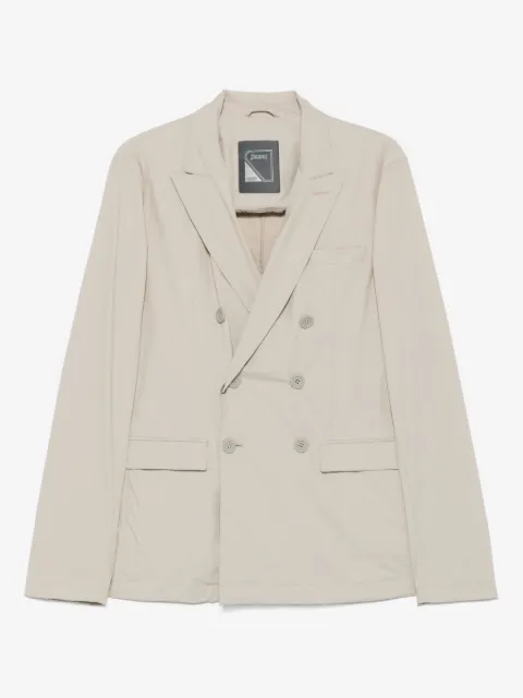 Herno blazer con doble botonadura