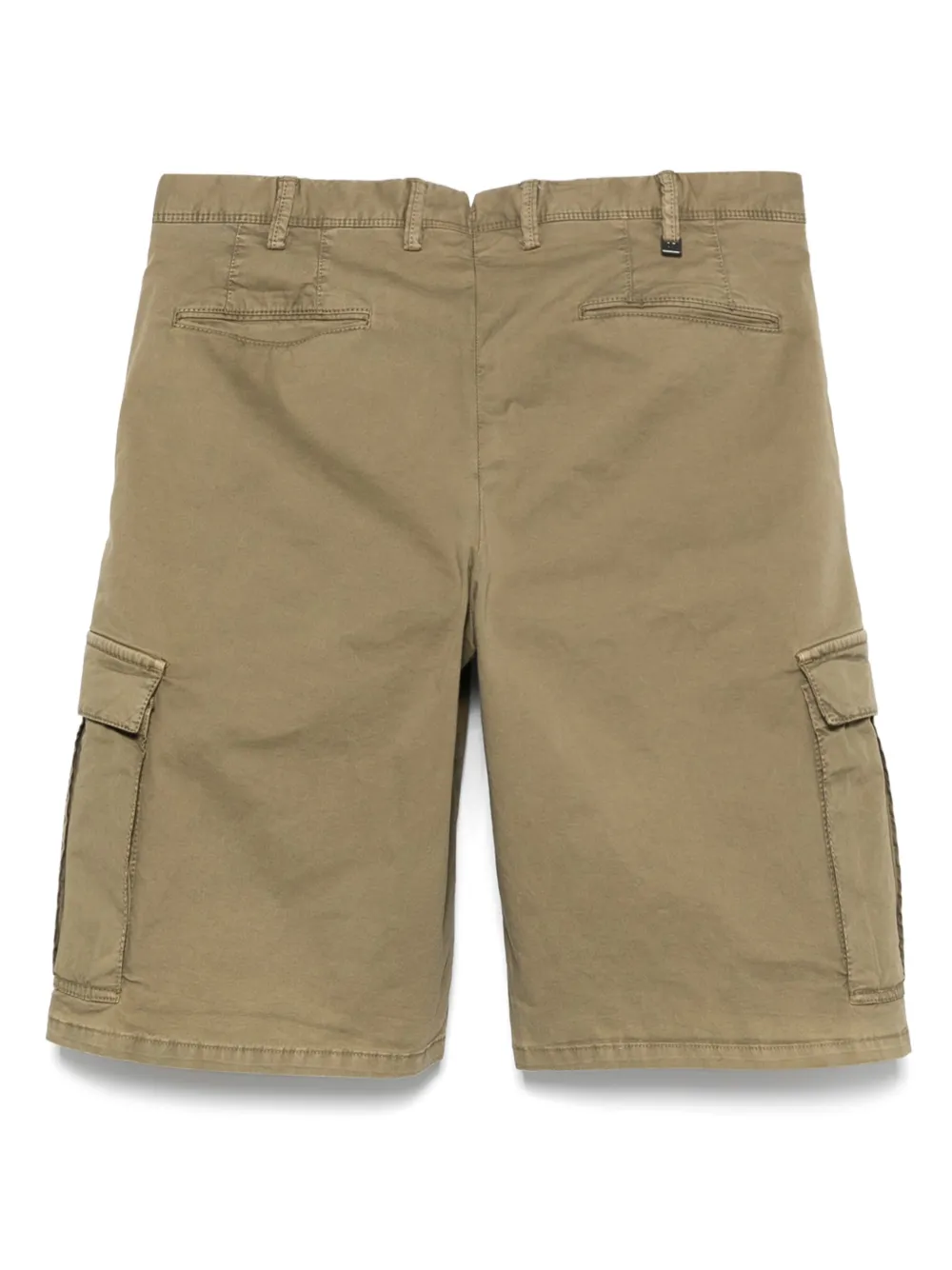 PT Torino Cargo shorts van stretch-katoen - Groen