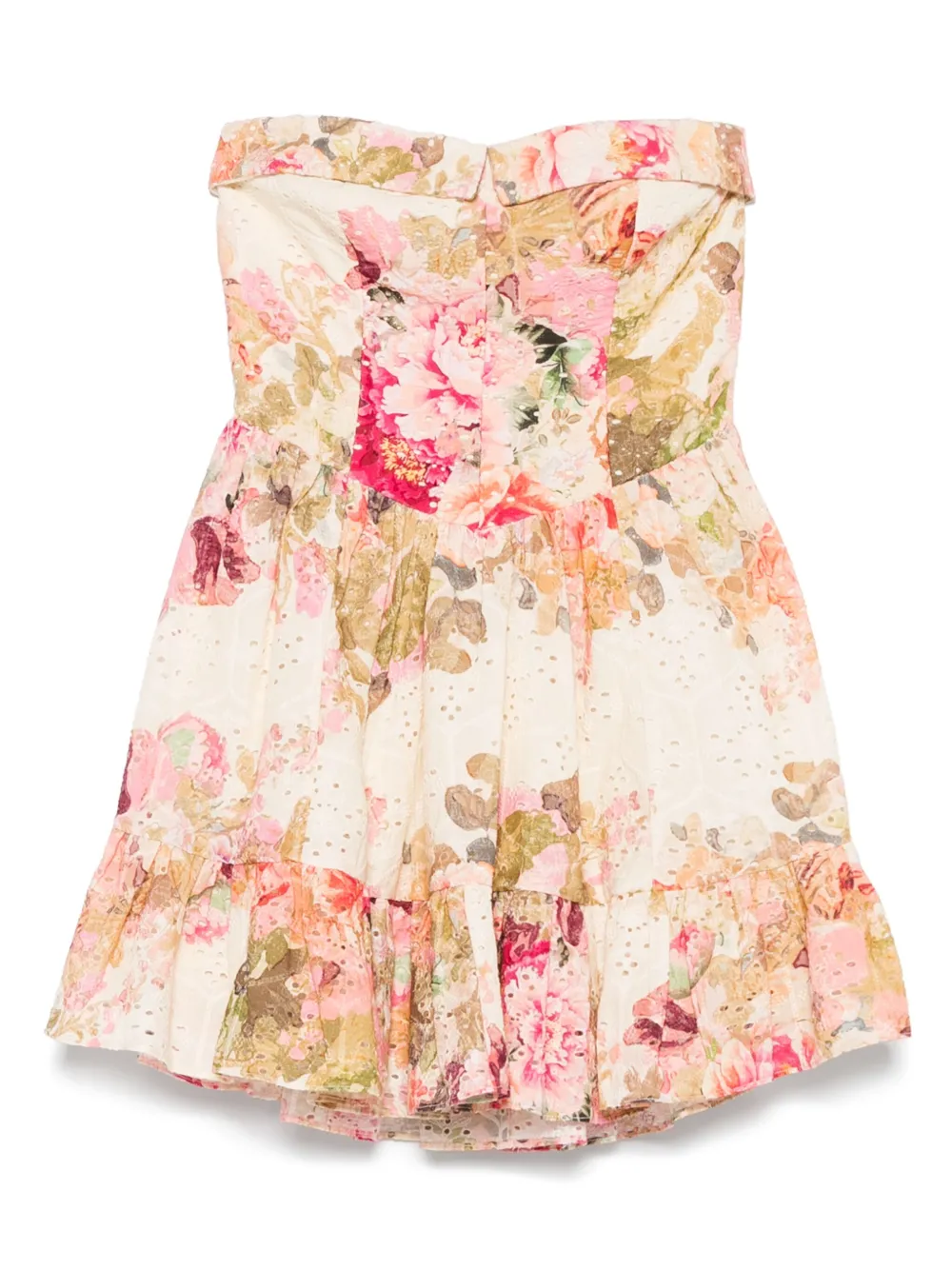 Hemant And Nandita Sama mini dress | Neutrals | Image 1