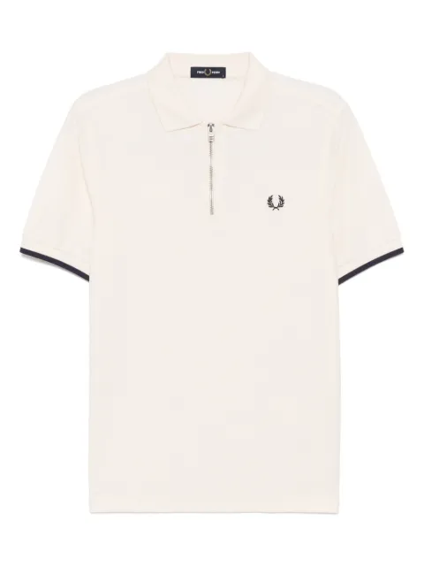 Fred Perry crepe piqué polo shirt