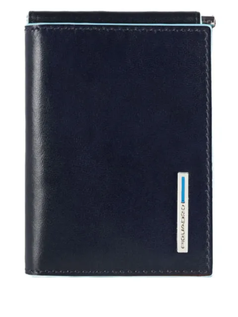 PIQUADRO logo-print card holder