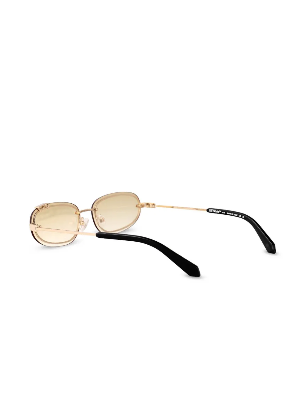 Off-White Eyewear Miami zonnebril Goud