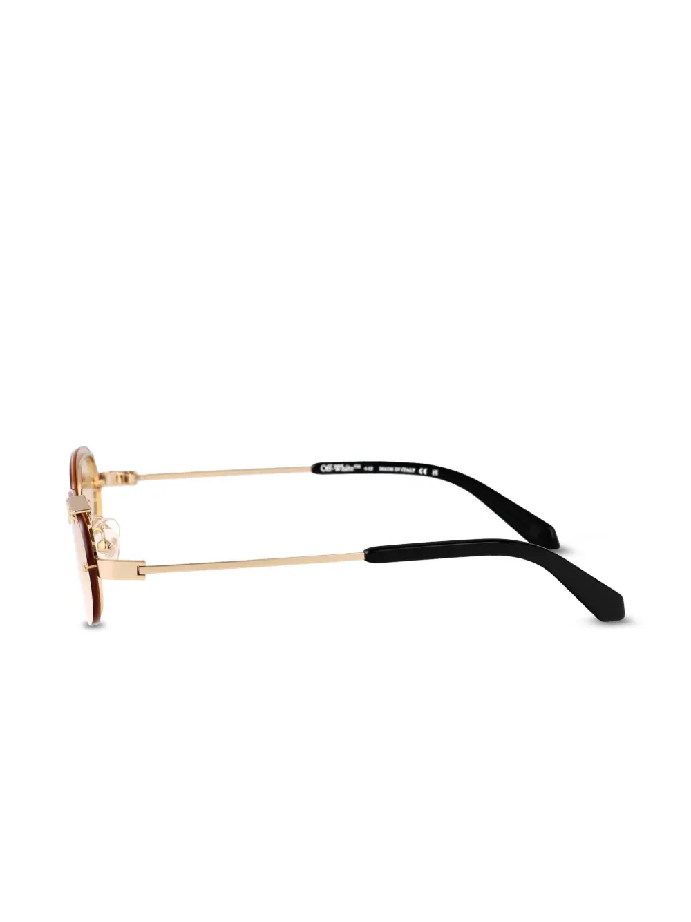 Off-White Eyewear Miami zonnebril Goud