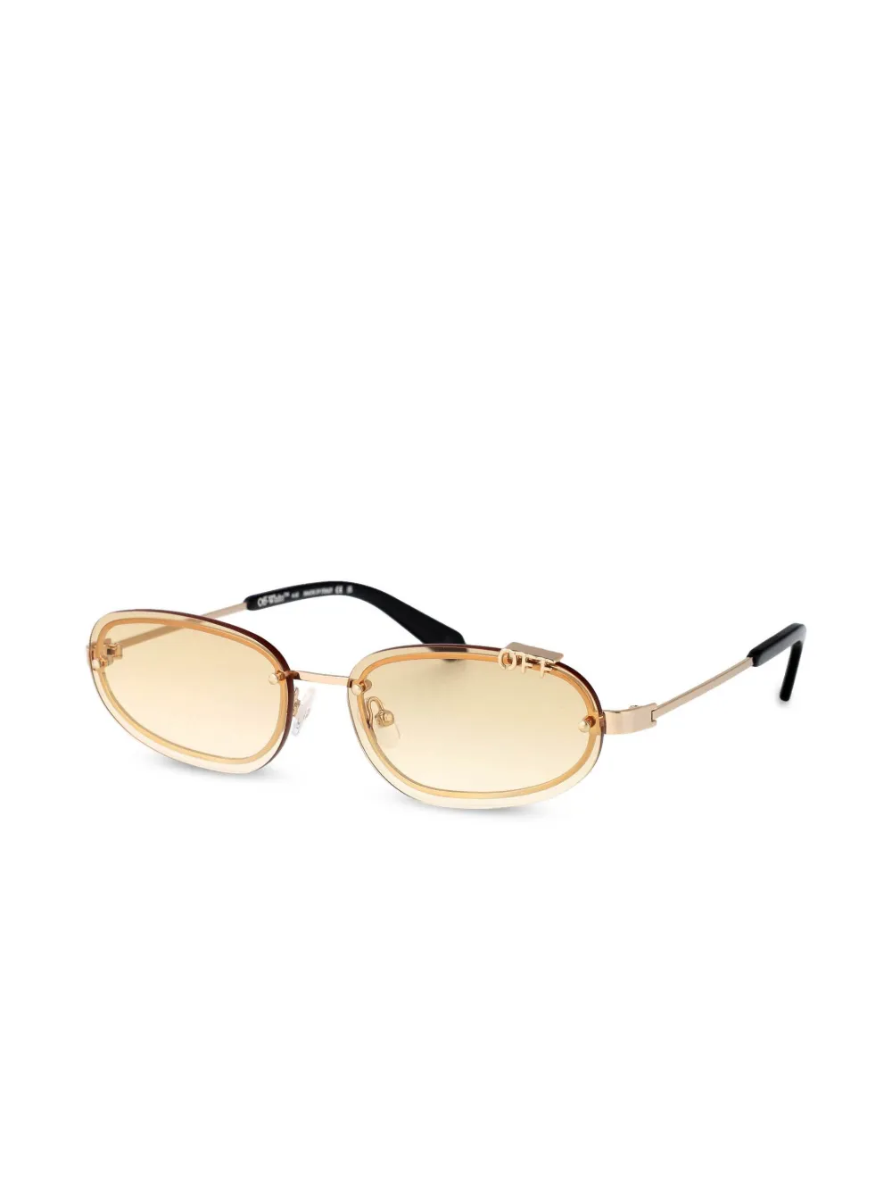 Off-White Eyewear Miami zonnebril Goud
