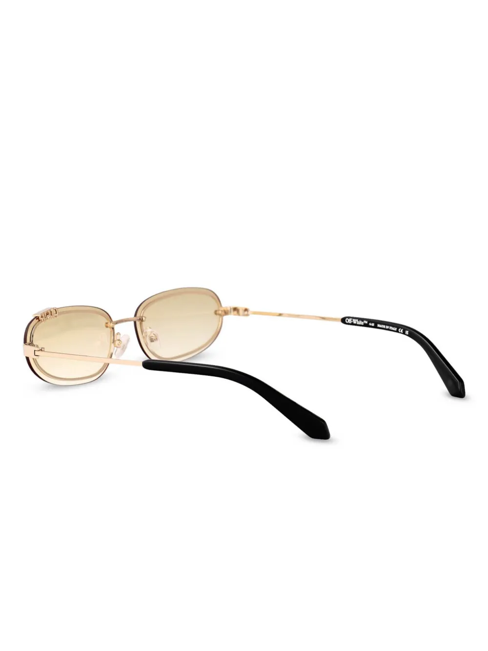 Off-White Eyewear Miami サングラス | ゴールドトーン | FARFETCH JP