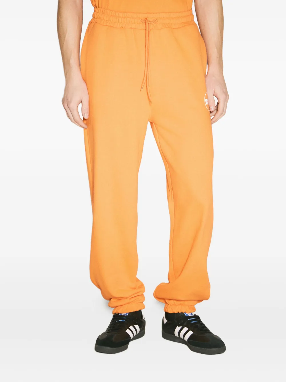 Boiler Room cotton track pants | Orange | Image 1