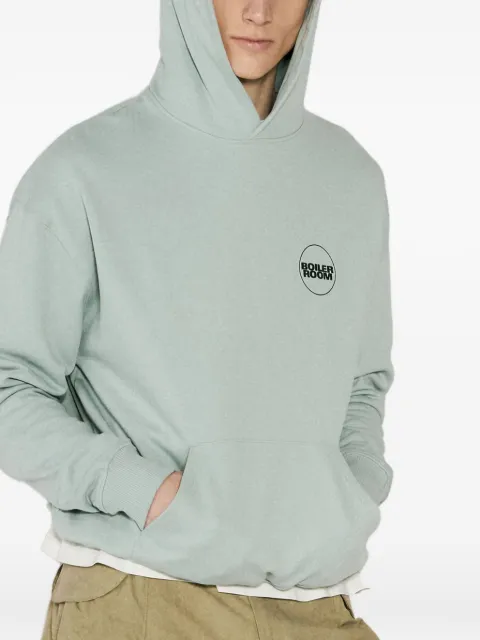 Boiler Room logo-print hoodie