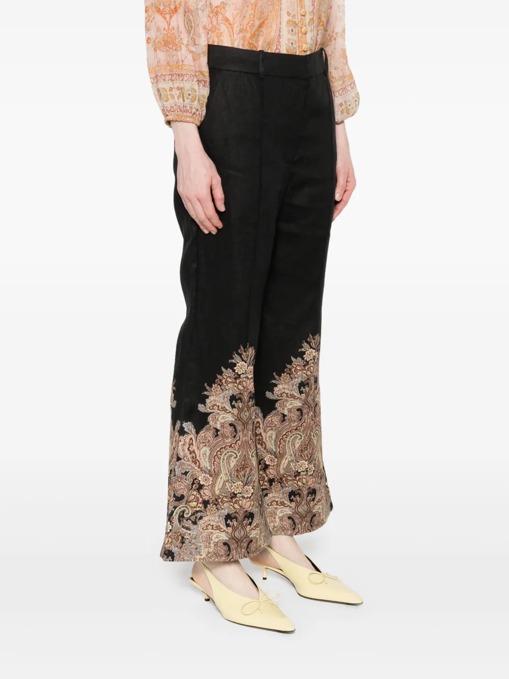 ZIMMERMANN Dawning broek Zwart