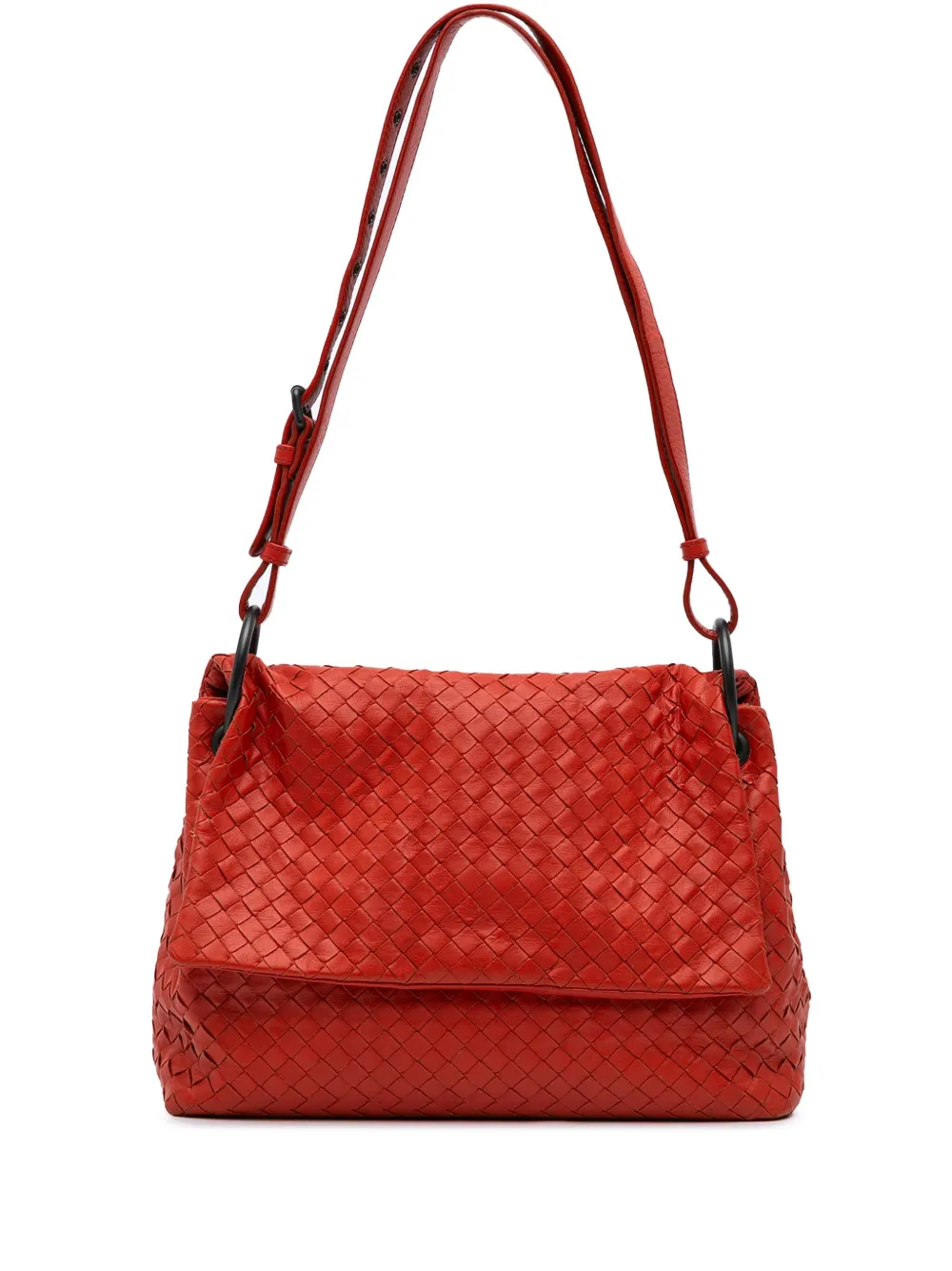 2012-2024 Nappa Intrecciato Flap shoulder bag